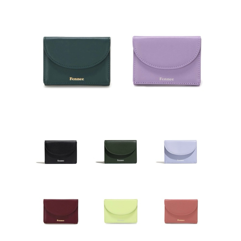 Preorder [ทักแชทก่อนกดสั่ง] Fennec รุ่น Halfmoon Mini Wallet ของแท้ 100%