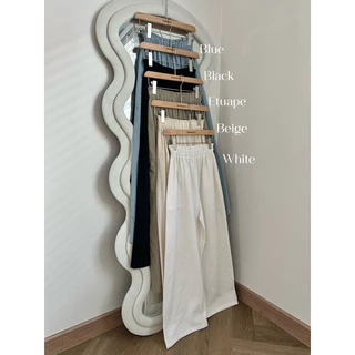 Cotton trouser กางเกงขายาวผ้าฝ้าย กางเกงผู้หญิงมินิมอล