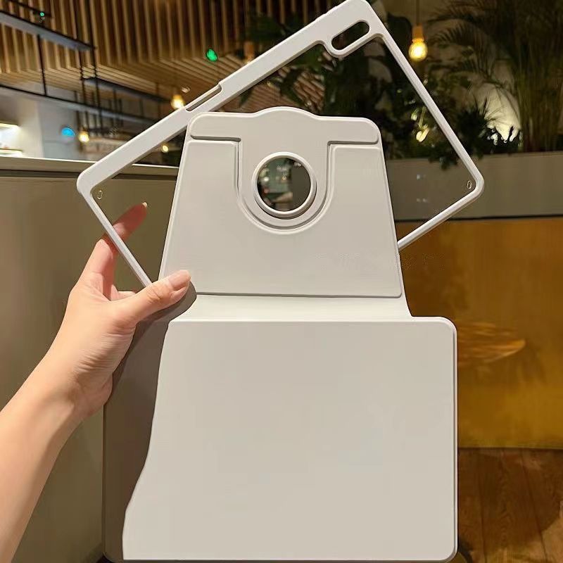 หมุนได้ 360] เคสสำหรับ air4 air5 gen7gen8gen9หลังใส เคส สำหรับ gen10 แอร์4 10.9 2020 10.2 ใส่ปากกาด้านขวา pro11 pro12.9
