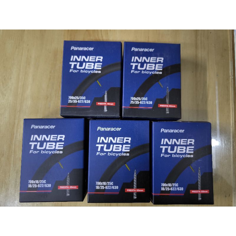 ยางในเสือหมอบ/ไฮบริด Panaracer 700x18/25 และ 700x25/35