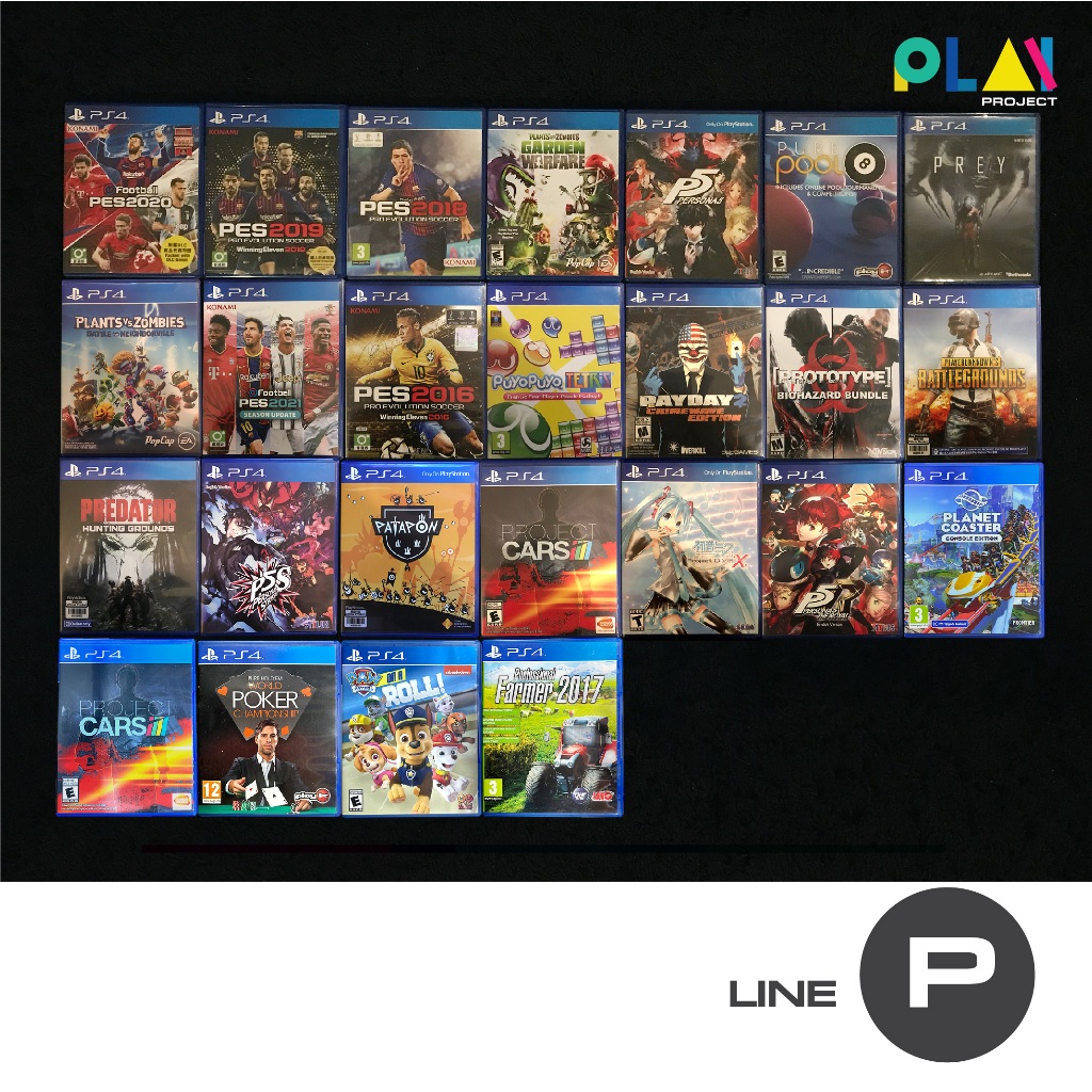 เกม PS4 มือสอง กว่า 100 เกม (รายชื่อตัวอักษร P ) [มือสอง] [มือ2] [เกม Playstation]