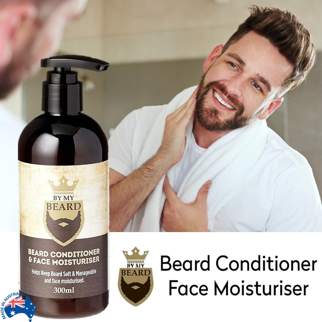 By My Beard Beard Conditioner & Face Moisturiser ผลิตภัณฑ์บำรุงผิวหน้าและหนวดเคราสูตรพิเศษสินค้านำเข้าจากออสเตรเลีย