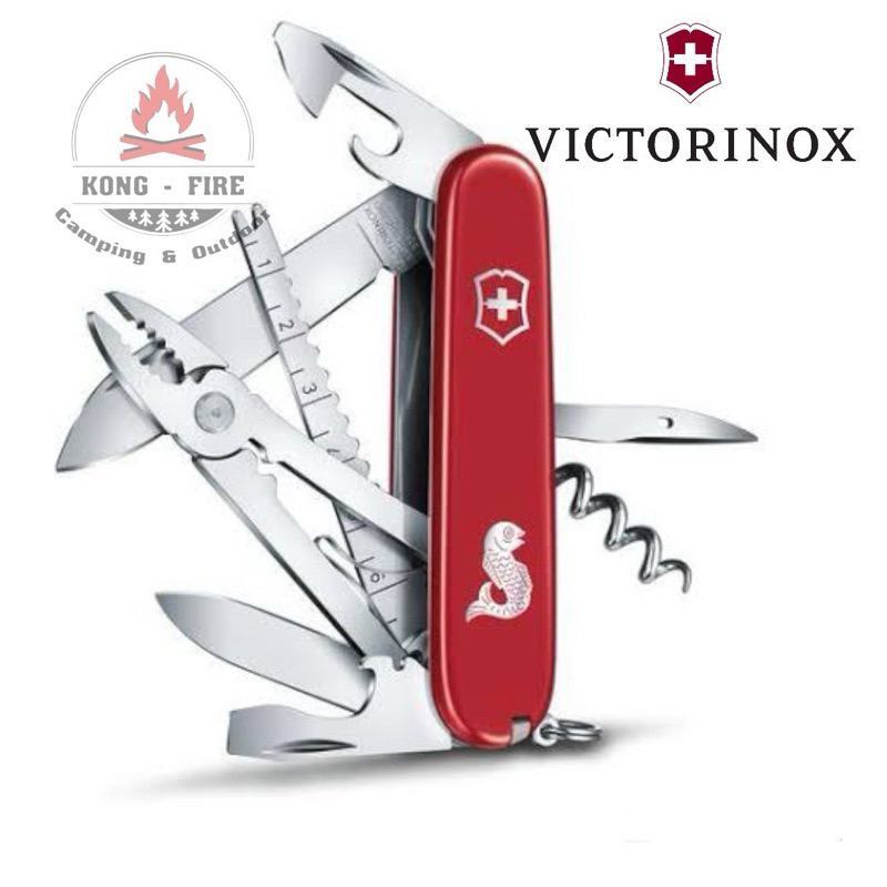 มีดพับ Victorinox Angler Red Swiss Made