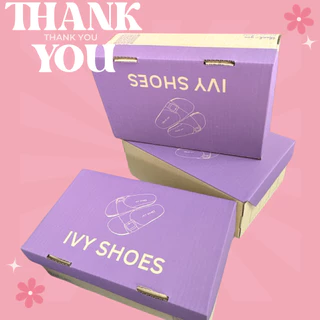🔥กล่องรองเท้า IVY SHOES จำนวน 1 ใบ (ใส่รองเท้าได้ 1 คู่)