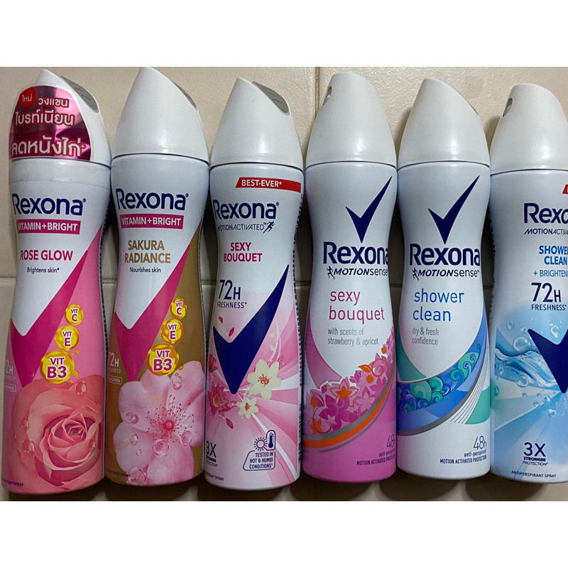 เรโซน่า Rexona Spray 135 ml. เรโซน่าสเปรย์ 135 มล. (มี 4 สูตรให้เลือก)