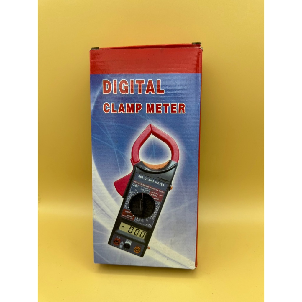 มิเตอร์ วัดกระแสไฟและแรงดัน Digital Clamp Meter