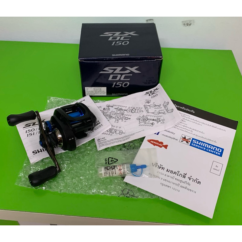 รอกตกปลา_Shimano_SLX_DC_150_หมุนขวา_มือใหม่! แท้ มีประกัน‼️