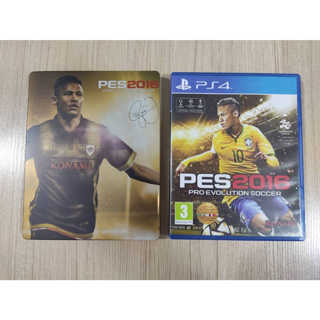 มือสอง PS4 2016 Pro Evolution Soccer PES 20th Anniversary Edition Zone 2 steelbook กล่องเหล็ก