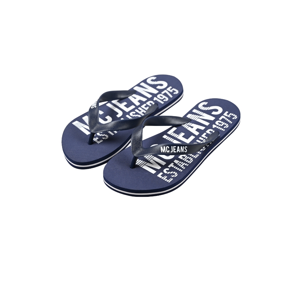 Mc jeans รองเท้าแตะหูหนีบ Unisex สีกรมท่า M09Z039