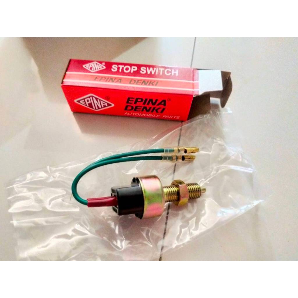 สวิตช์เบรค สวิตช์ไฟเบรค (Stop Switch) 12/24V ยี่ห้อ EPINA DENKI EN713000 ราคา ถูกที่สุด ดีลบีเคเค แกลเลอรีภาพที่ 3