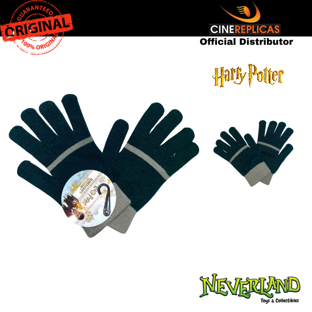 (Cinereplicas) Harry Potter Slytherin Standard Gloves Adult Size