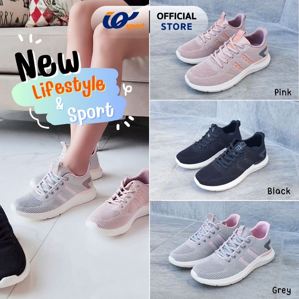 IQ SPORT รองเท้าผ้าใบผู้หญิง (Lifestyle) รหัสPY6-AN2517L