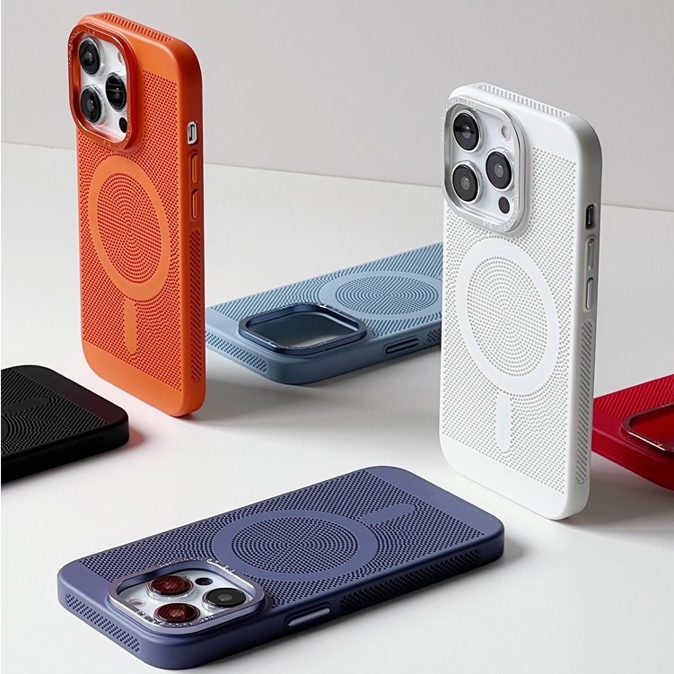 KOCC เคศโทรศัพท์ระบายความร้อน for iphone 14 13 12 11 Pro ProMax มีแม่เหล็ก เคสไอโฟน