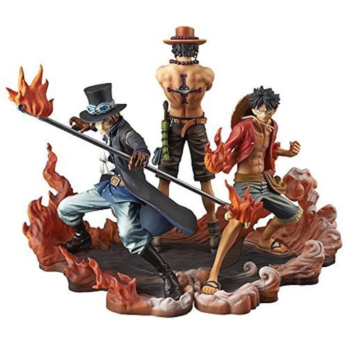 One Piece DXF BROTHERHOOD II รูปสินค้าอะนิเมะรางวัล Banpresto Luffy &amp; Sabo &amp; Ace ทั้งหมด 3 ประเภท Full Complete Set [ส่งตรงจากญี่ปุ่น]