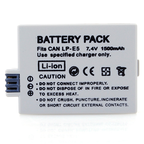 LP-E5 450D 500D 1000D