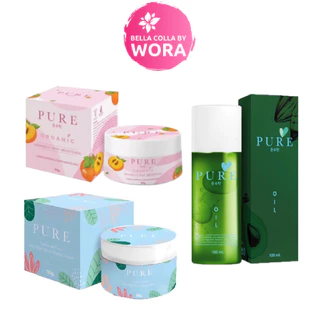 PURE ครีมทาบำรุงรักแร้ 50 g./PURE ORGANIC DEODORANT BRIGHTENING (50g.)/ออยเพียว Pure Oil (100 ml.)