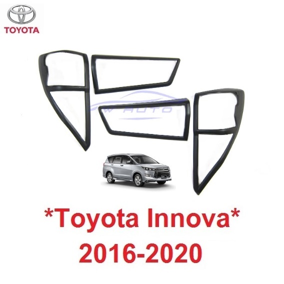 ครอบ ไฟหน้า ไฟท้าย Toyota Innova 2016 2017 2018 - 2022 โตโยต้า อินโนว่า อิโนว่า ฝาหน้า ฝาท้าย