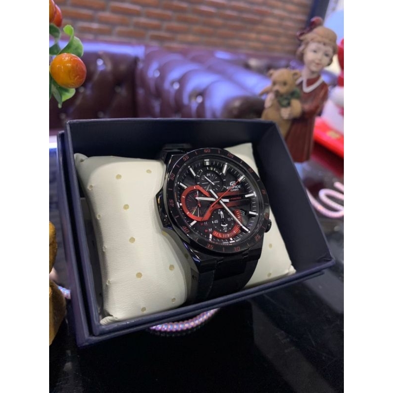 Casio Edifice นาฬิกาข้อมือ รุ่น EQS-920PB-1AVUDF สีดำ
