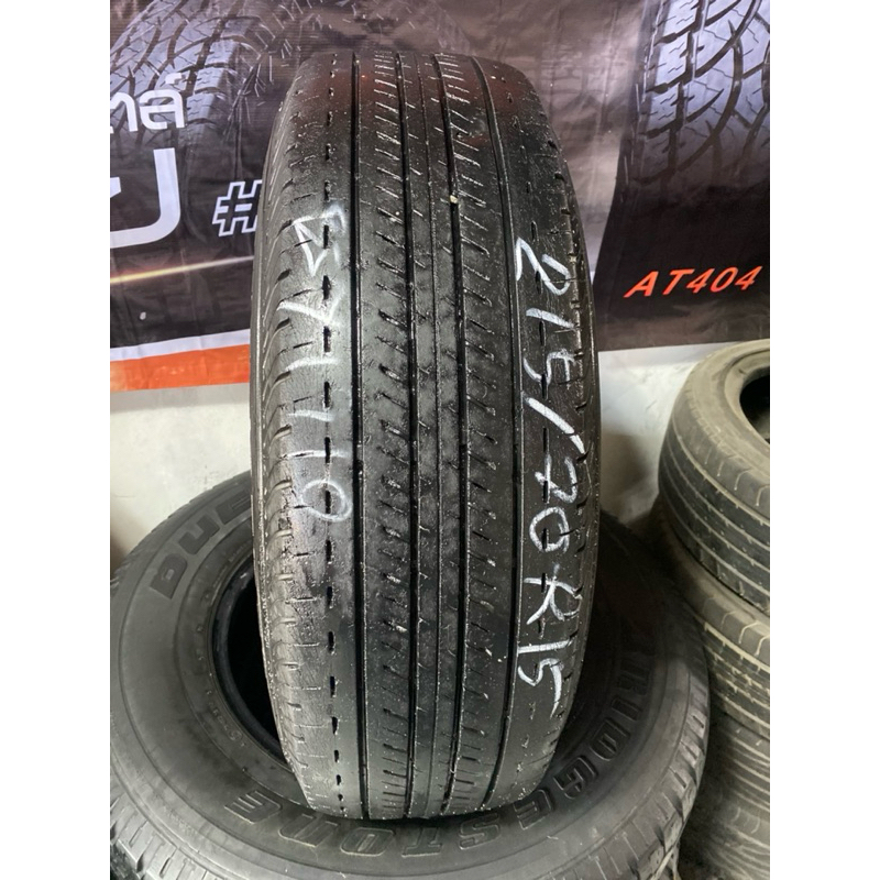 215/70R15 ยางมือสอง สภาพพอได้ บริจโตนปี 10