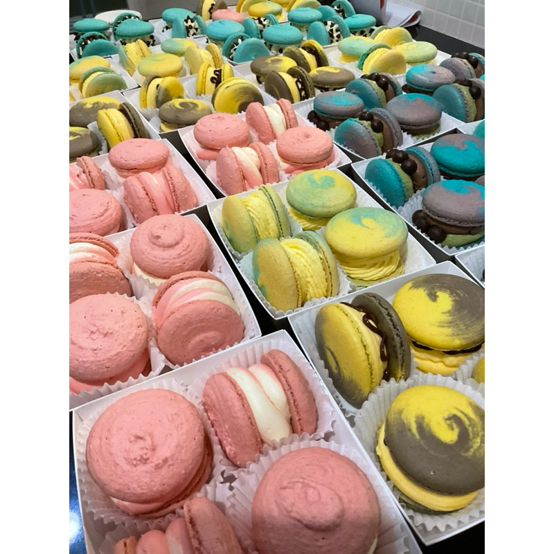 มาการองหวานน้อย macaron ขั้นตำ่ 4 ชิ้น