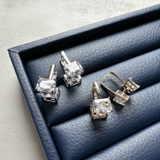 ต่างหูคิวบิคประกบหน้าหลัง