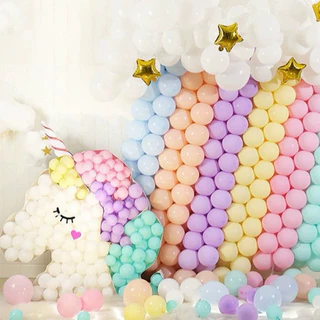 ลูกโป่งสีพาสเทล (10ใบ)ขนาด 10 นิ้ว 2.2g ลูกโป่งพาสเทล พร้อมส่งในไทย (1แพ็ค10ใบ)