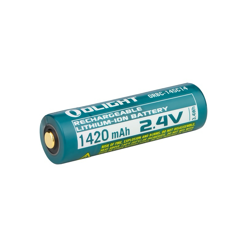 แบตเตอรี่ Olight ORBC-145C14 2.4V 1420mAh (14500/AA) ชาร์จไฟได้สำหรับไฟฉาย i5R