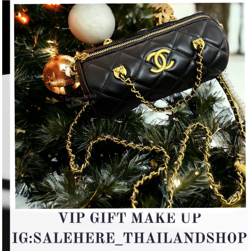 Bagทรงกระบอก VIP GIFT CROSSBODY BAG เเท้100%