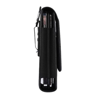ส่งจากไทย Two Layers ซองใส่โทรศัพท์ กระเป๋าคาดเอว Belt Waist Bag แนวตั้ง