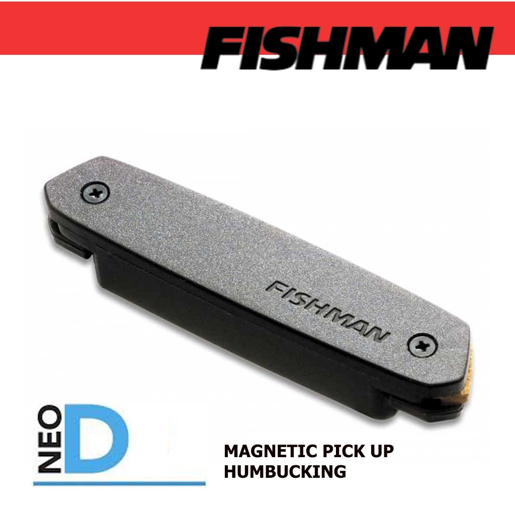 Guitar pickup FISHMAN NEO-D HUMปิ๊กอัพกีตาร์ คอนเเทคกีตาร์