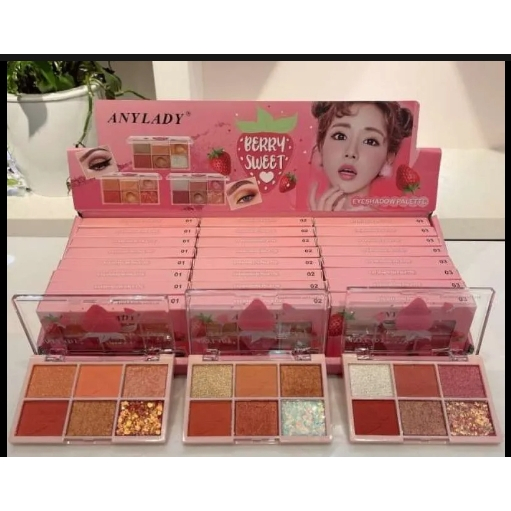 EYESHADOW PALLETE ANYLADY BERRY SWEET 8119