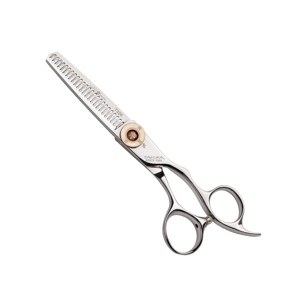 กรรไกร OHKA SAKURA รุ่นtransfermres (รหัสT320) กรรไกรฟันปลา ขนาด6นิ้ว มือขวา มีรับประกันแท้100%