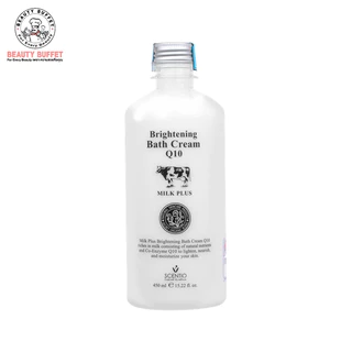 [ซื้อคู่ราคาพิเศษ] SCENTIO MILK PLUS BRIGHTENING SHOWER CREAM เซนทิโอ มิลค์ พลัส ไบร์ท แอนด์ ไวท์ ชาวเวอร์ ครีม(450ML.)