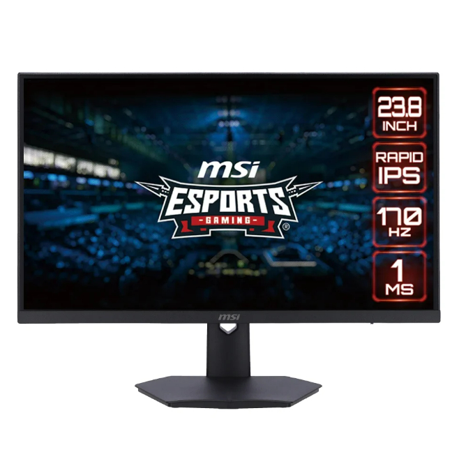 MONITOR (จอมอนิเตอร์) MSI G244F - 23.8" RAPID IPS FHD 170Hz AMD FREESYNC PREMIUM