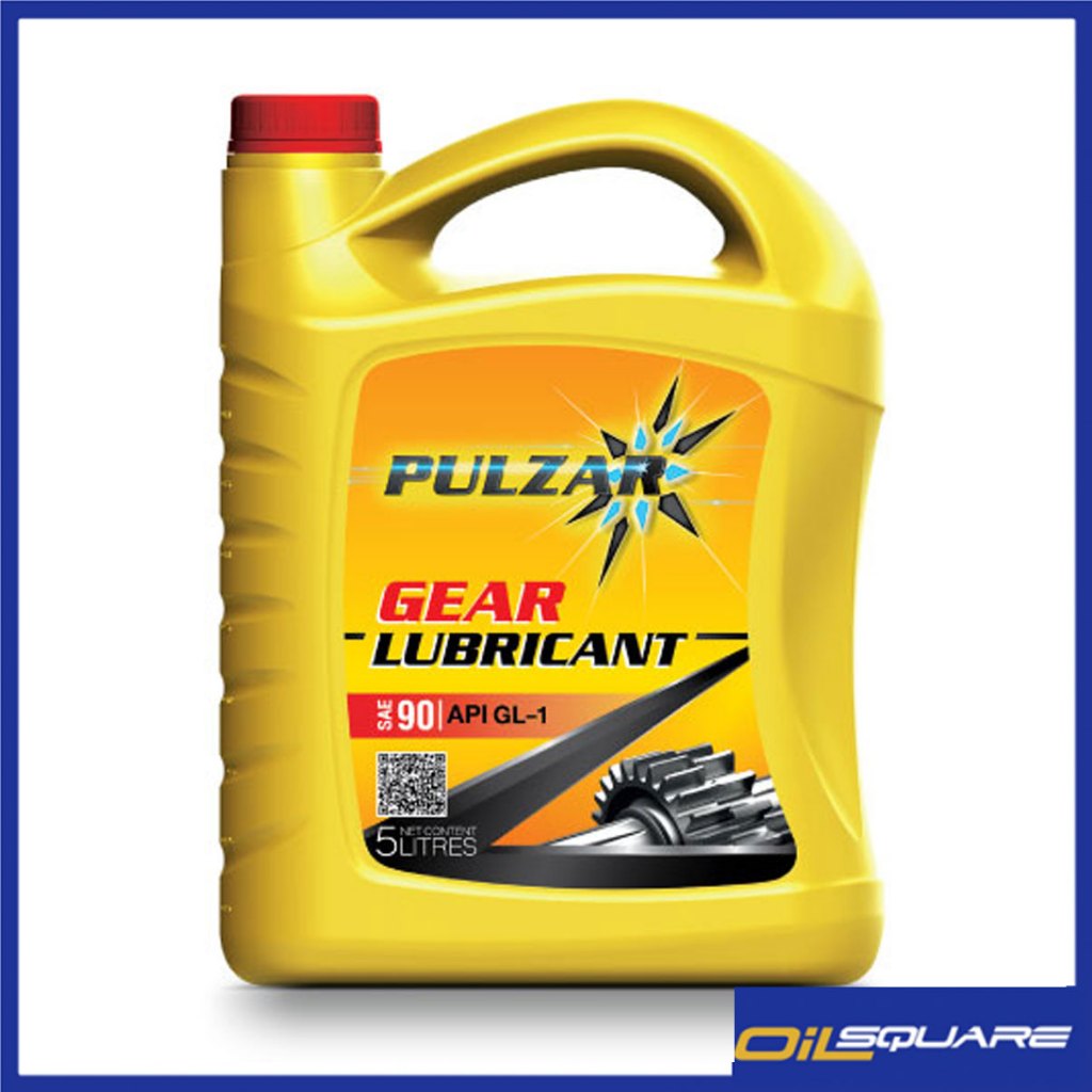 เพาวซ่าร์ แท้ ต้องที่ออยสแควร์_น้ำมันเกียร์และเฟืองท้ายเพาวซาร์ เกียร์ GL-1 SAE90 PULZAR Gear Oil GL-1 SAE90 ขนาด 5 ลิตร