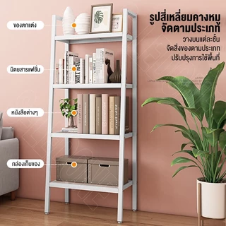 ซื้อเยอะคุ้มกว่า ชั้นวางของสแตนเลส ชั้นอเนกประสงค์น ทรงสี่เหลี่ยมคางหมูรับน้ำหนักได้150kg