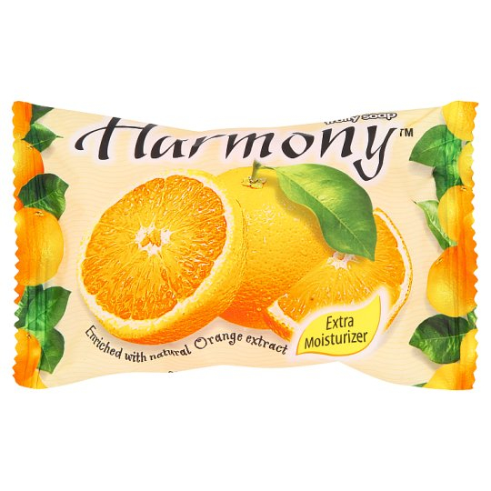 ฮาร์โมนี่ สบู่ผลไม้กลิ่นส้ม 75กรัมx5ชิ้น