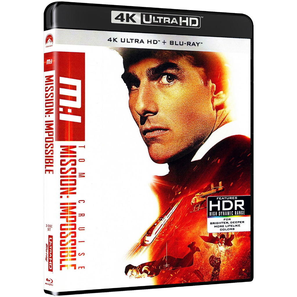 Mission: Impossible / ฝ่าปฏิบัติการสะท้านโลก [4K Ultra HD + Blu-Ray] (มีเสียงไทย/มีซับไทย) *แผ่นแท้