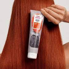 Wella Color Fresh Mask 150ml - Color Deposit Mask - COPPER ผลิตภัณฑ์ย้อมสีผมชั่วคราวหรือเติมสีให้สดใ