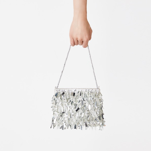 Sparkle Squads : Trixie Bag (Silver) กระเป๋าถือออกงาน Trixie สีเงิน