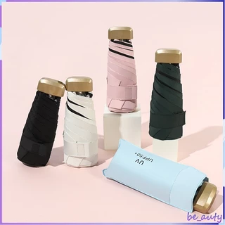 ร่มพับมินิสีพื้น ใช้กันแดด UV ได้ดี เบา พกพาสะดวกมาก