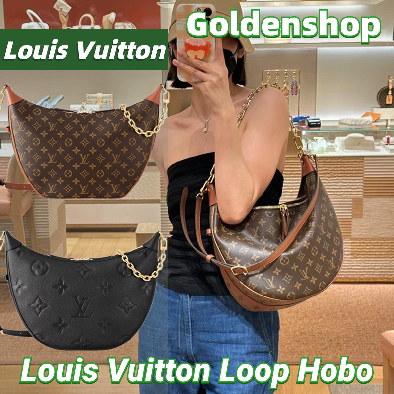 🍒หลุยส์วิตตอง Louis Vuitton Loop Hobo Bag กระเป๋า