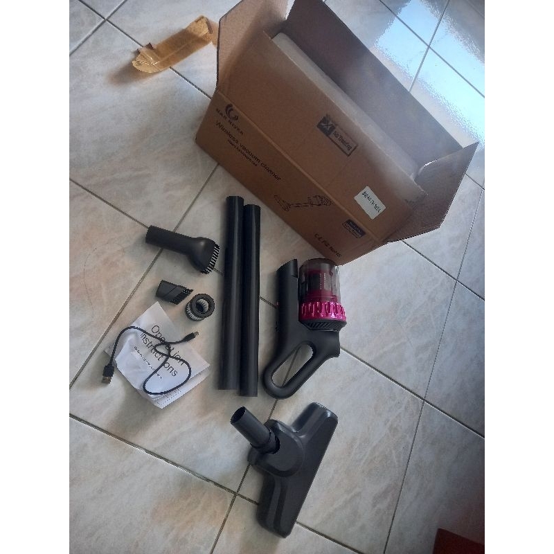 เครื่องดูดฝุ่น ไร้สาย Han River มือหนึ่ง ไม่เคยใช้