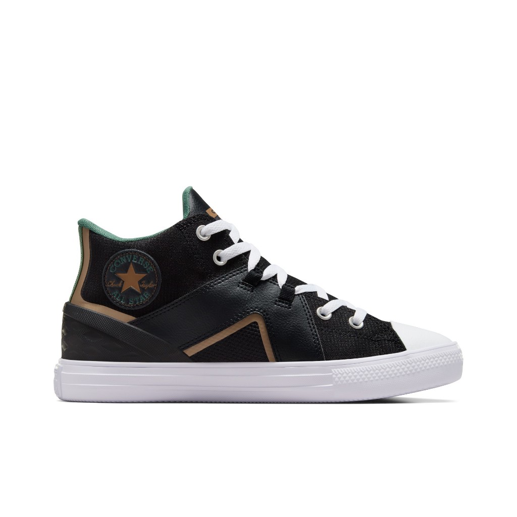 CONVERSE รองเท้าผ้าใบ รุ่น CTAS FLUX ULTRA PLAY ON SPORT MID BLACK - A06593CM_S4BKXX สีดำ ผู้ชาย