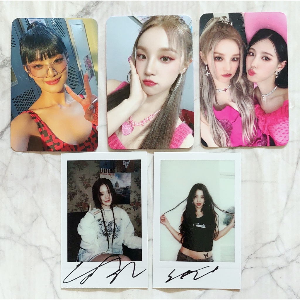 การ์ด Lucky Draw Event ร้าน Applemusic ของแท้ จาก CD อัลบั้ม (G)I-DLE - I FEEL Album พร้อมส่ง Kpop C