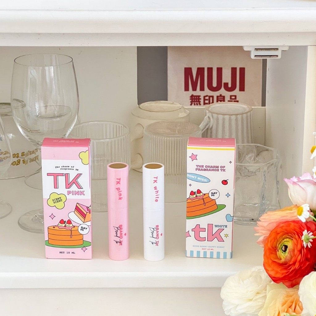 TK Pink & White น้ำหอมเข้มข้น กลิ่นติดทนนาน