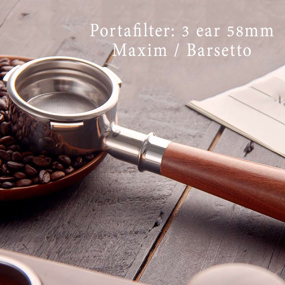 การจัดส่งในพื้นที่｜ก้านชงเครื่อง ขนาด58มม. 3หู portafilter ก้านชงกาแฟ ด้ามชงกาแฟ หัวชงกาแฟ universal