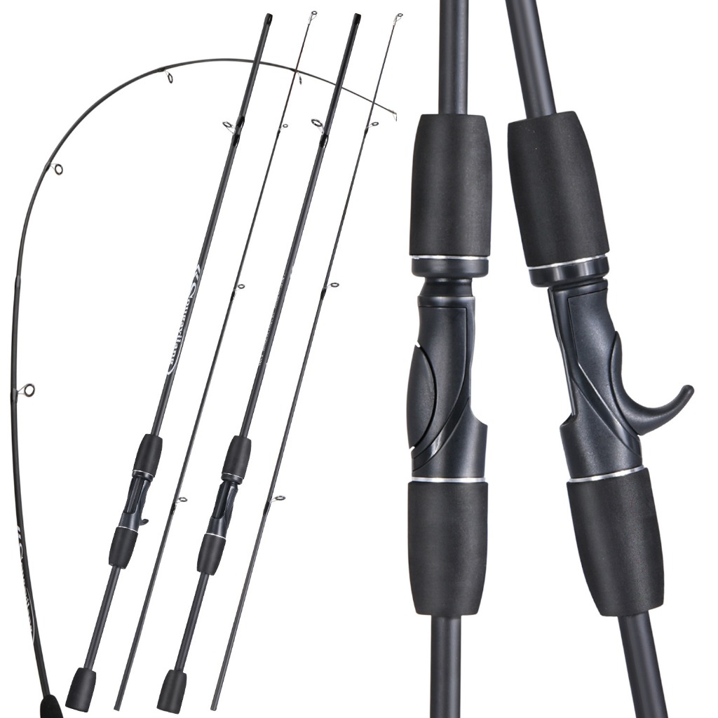 Sougayilang คันเบ็ด 10LB ชนิดใหม่ 2 ส่วน 1.8M ก้านหมุน / หล่อสําหรับน้ําจืด - รูปที่ 4