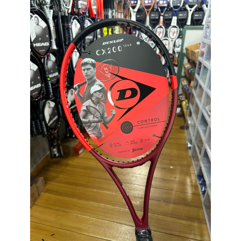 ไม้เทนนิส DUNLOP CX 200 TOUR 2024 หน้าไม้ 95 น้ำหนัก 310 กรัม (สินค้าสั่งทำตามออเดอร์ ไม่รับเปลี่ยน 