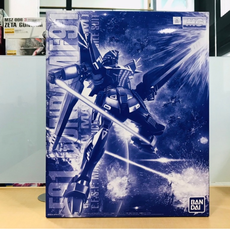 Bandai F91 Gundam F91 Harrison Madin Custom E.F.S.F. Mass-Productive Attack Use Mobile Suit MG 1/100